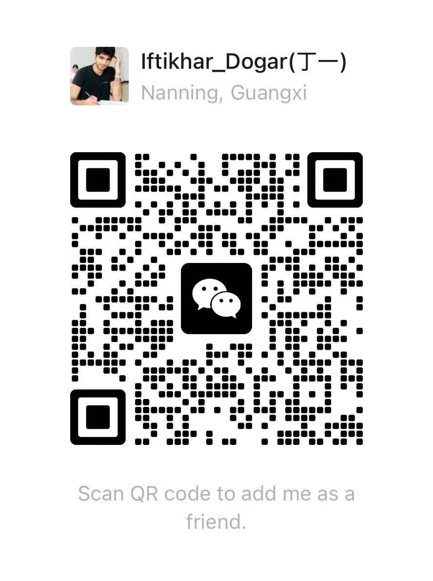 WeChat QR code to add IFFI Consultant